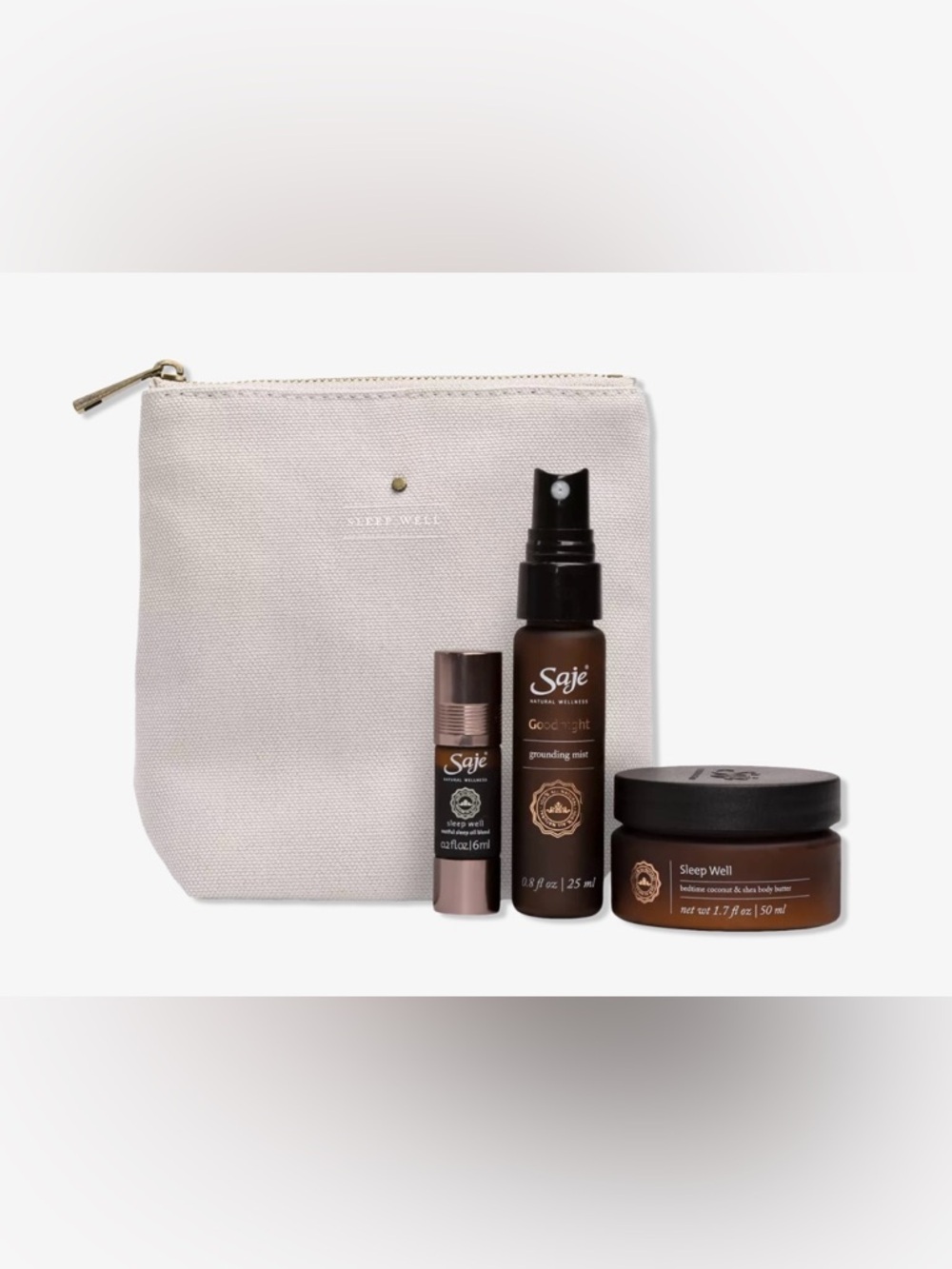 Saje Natural Wellness Sleep Well Restful Sleep Kit